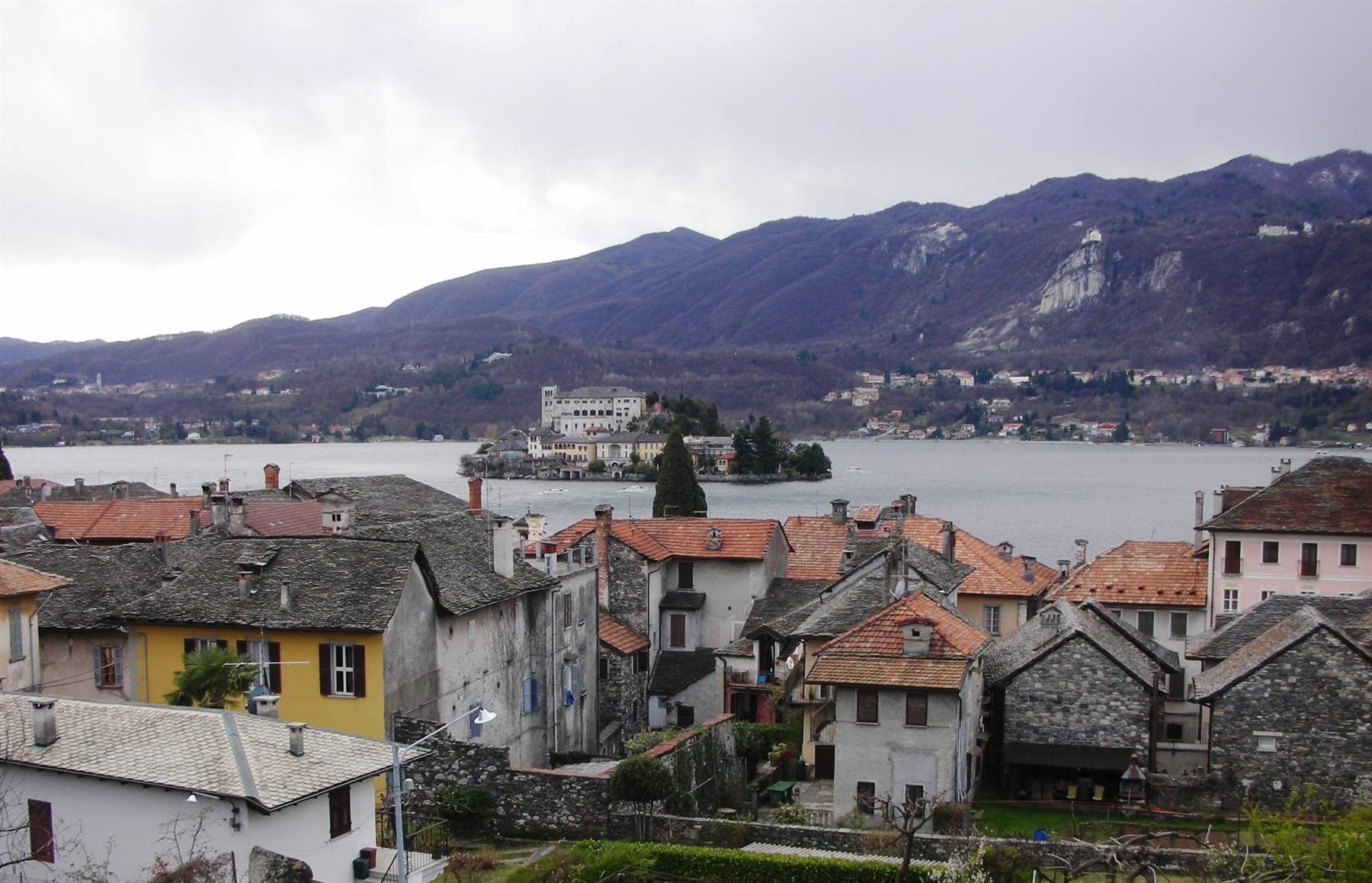 veduta isola da strada panoramica