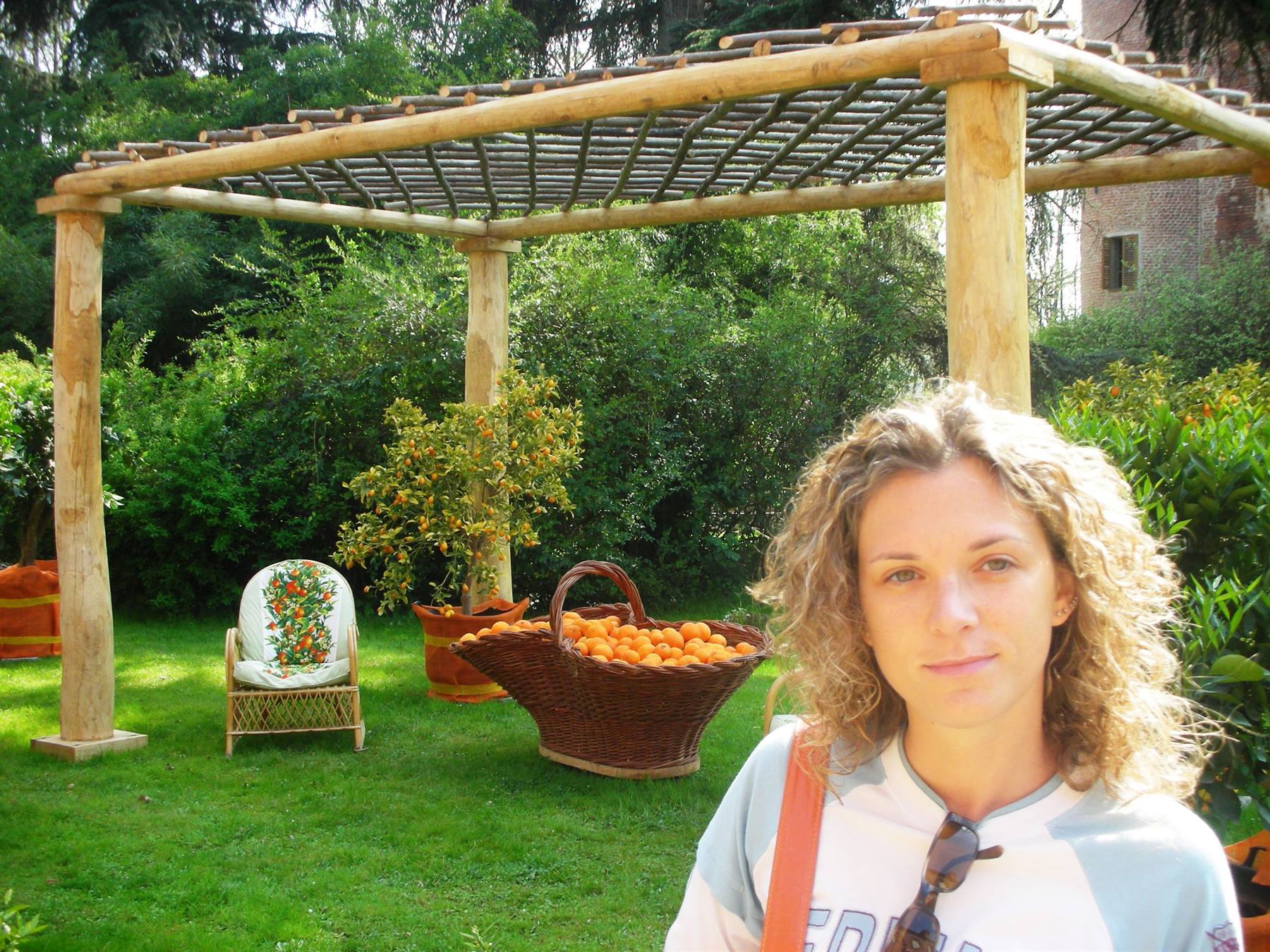 io e il gazebo delle arance