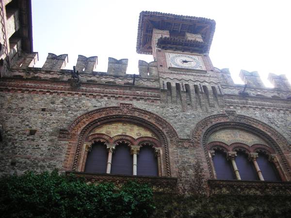 cortile interno del castello