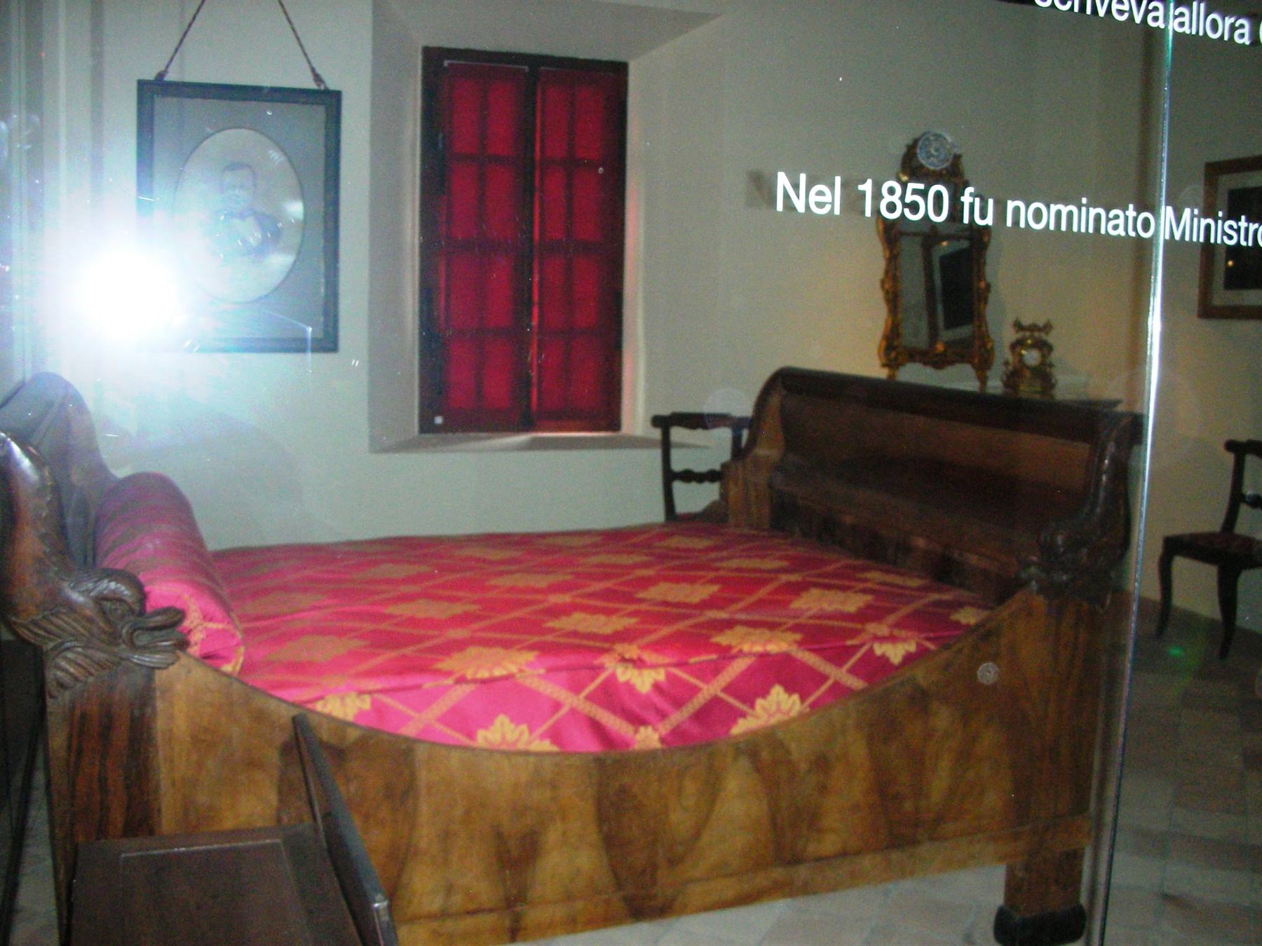 camera da letto di Camillo Benso