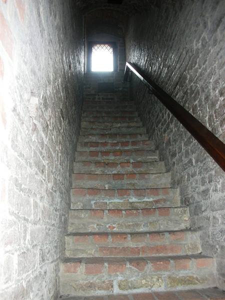 scala interna del castello