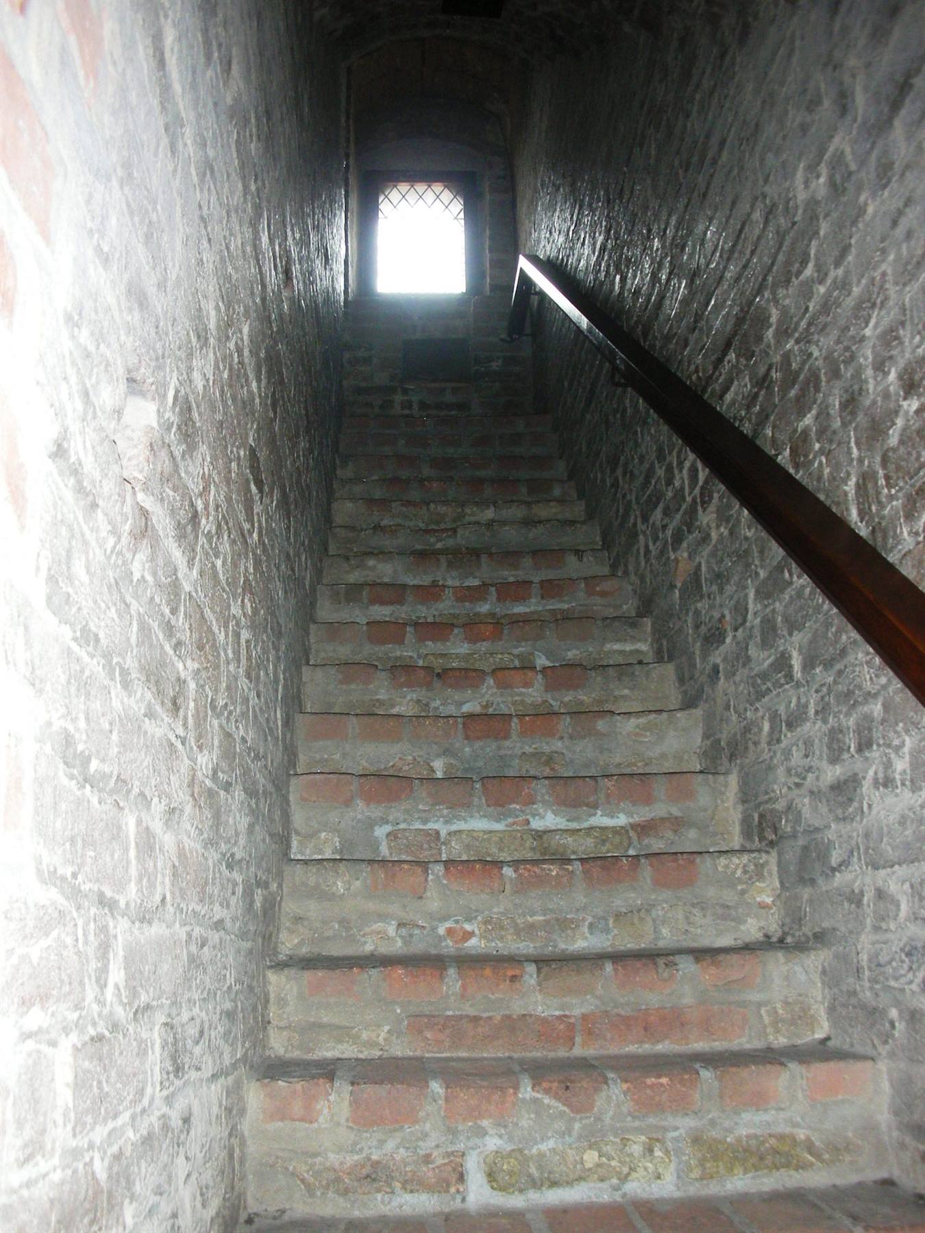 scala interna del castello