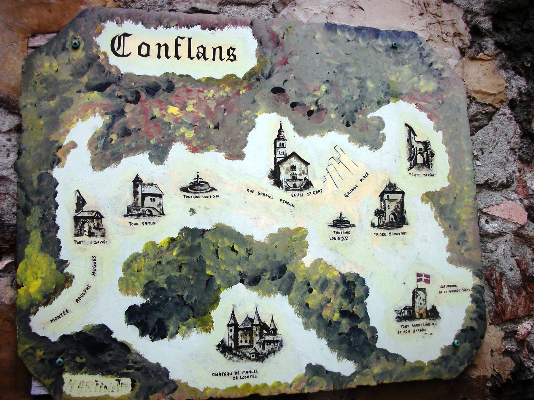 mappa conflans