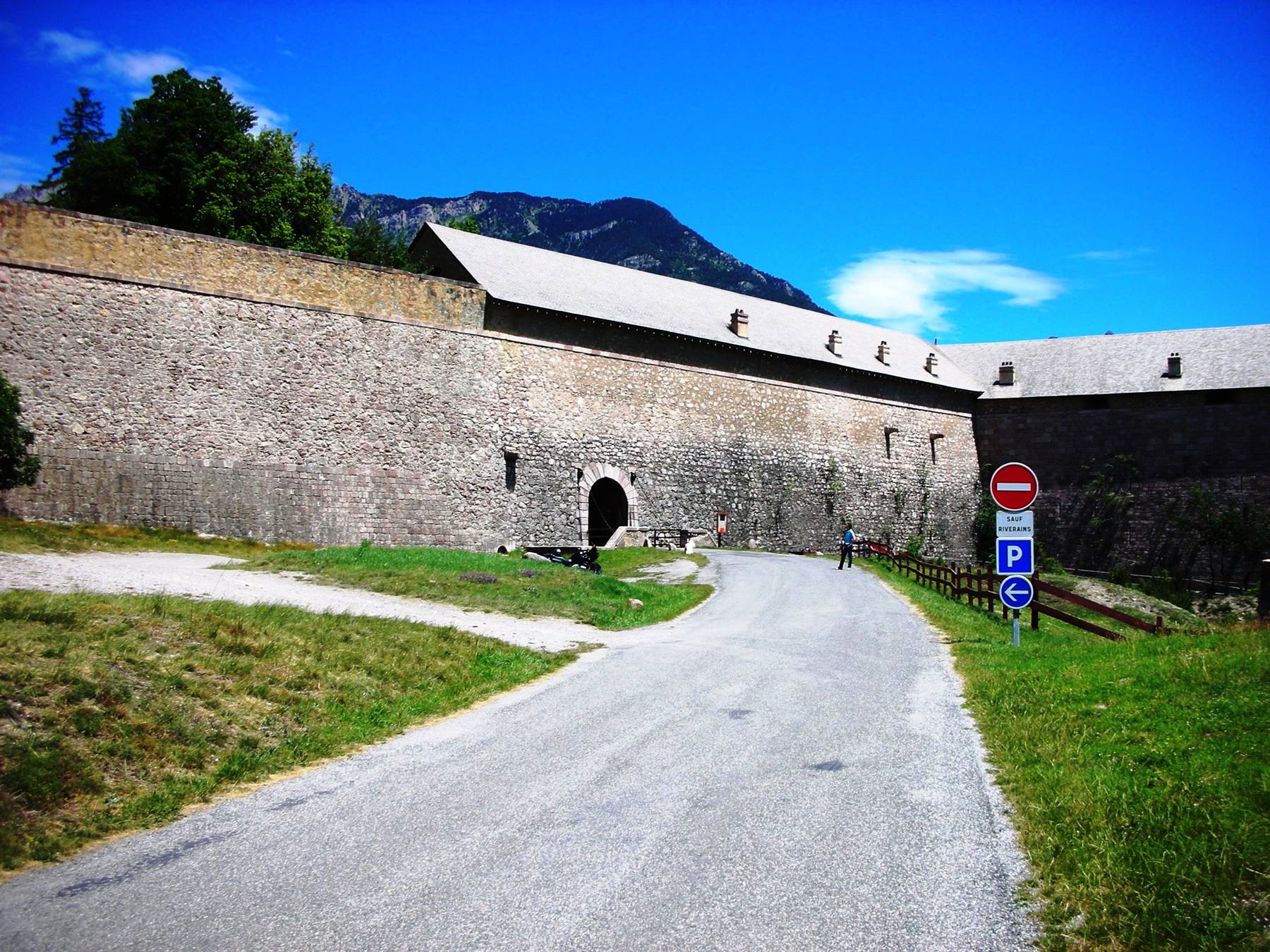 mura della città lato di Embrun