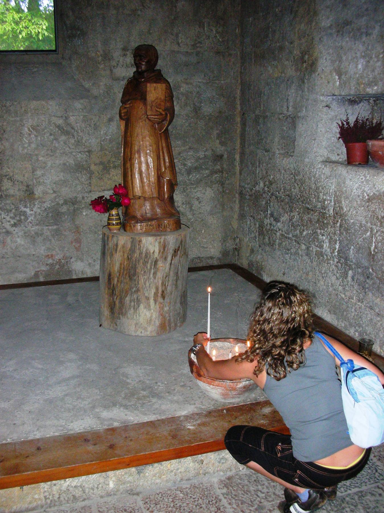 nicchia con san domenico
