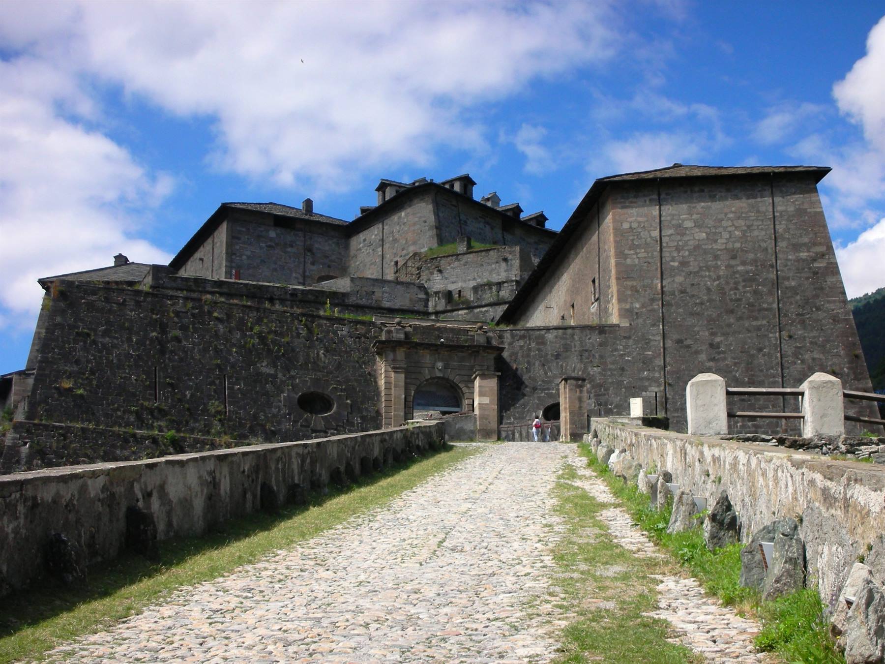 veduta esterna all'entrata