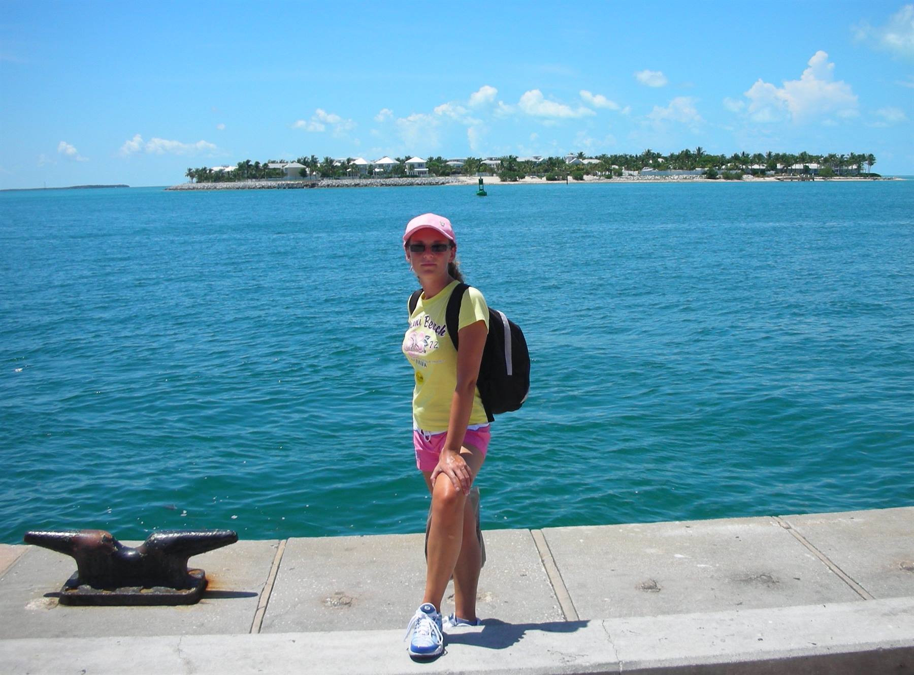 molo di mallory square con isola alle spalle