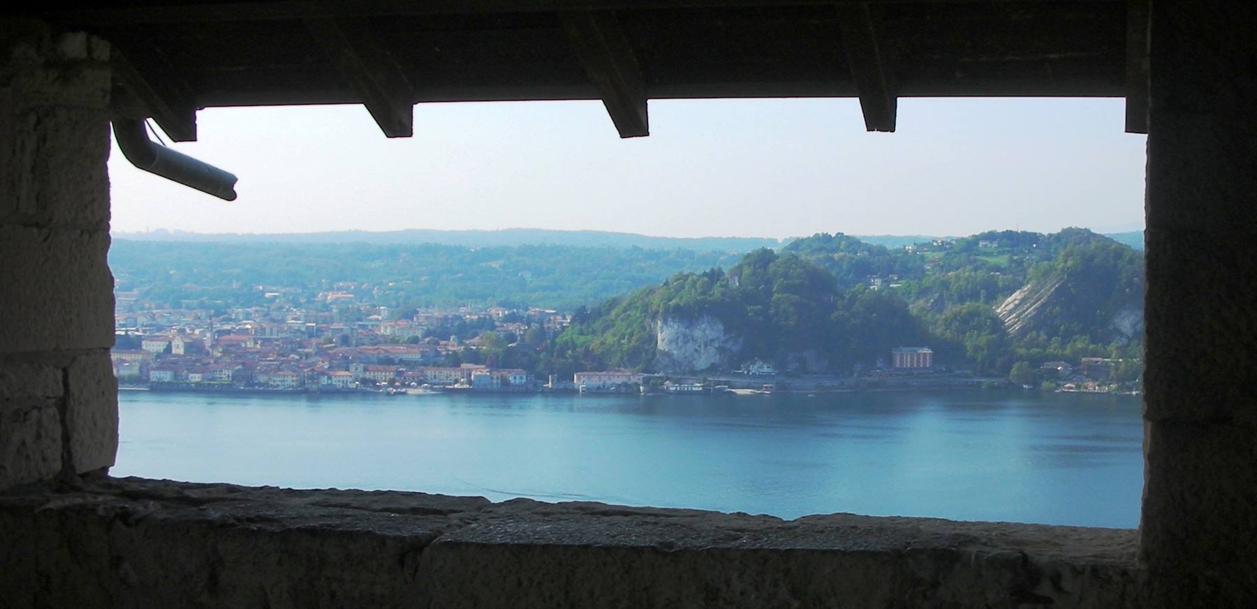 veduta dalla torre della rocca