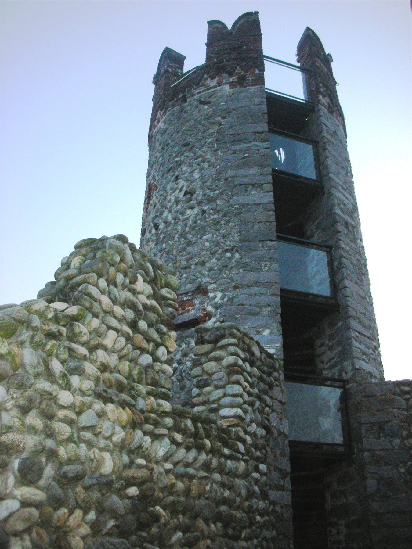 una torretta di avvistamento antica