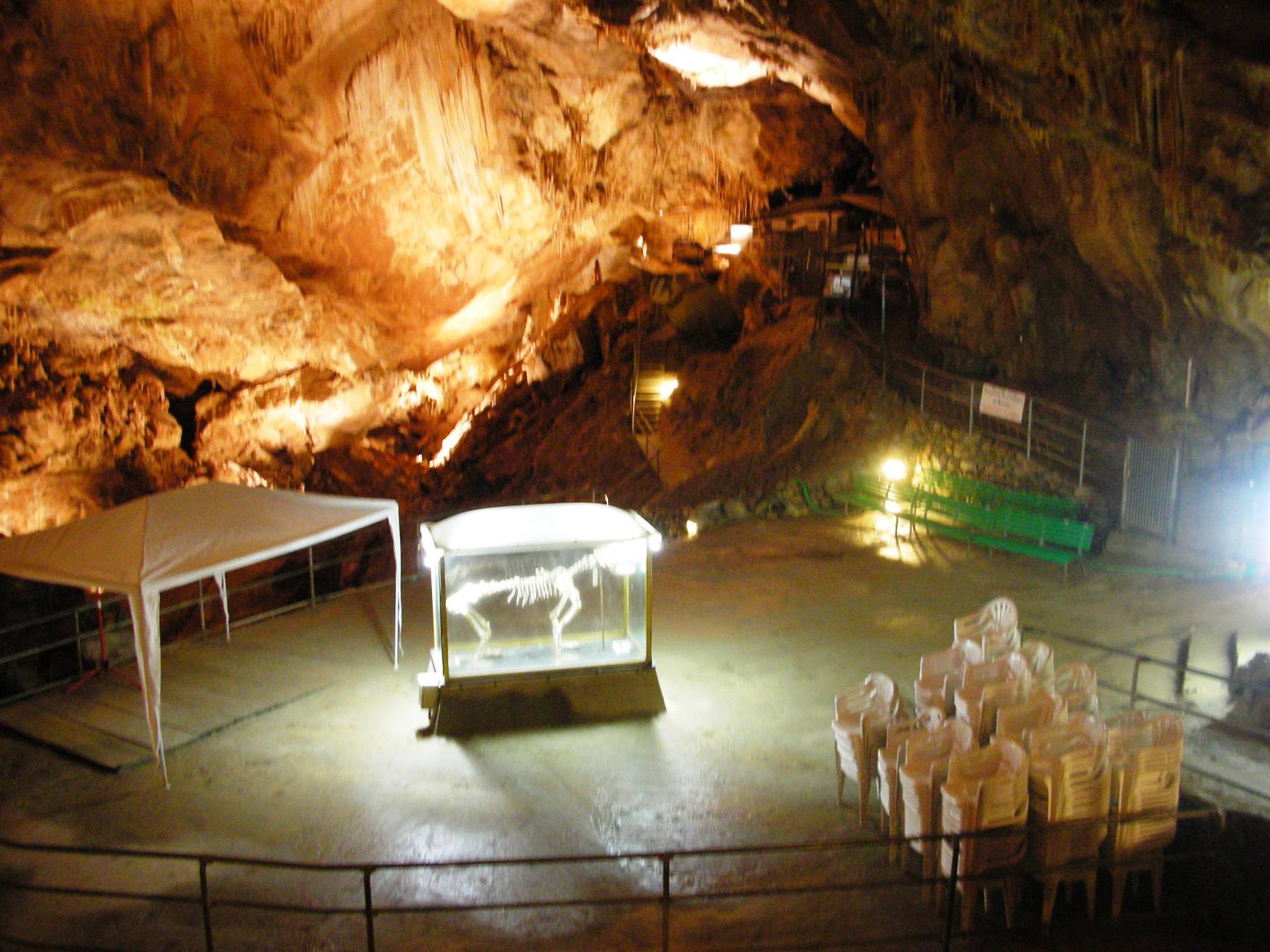 veduta della grotta delle meraviglie