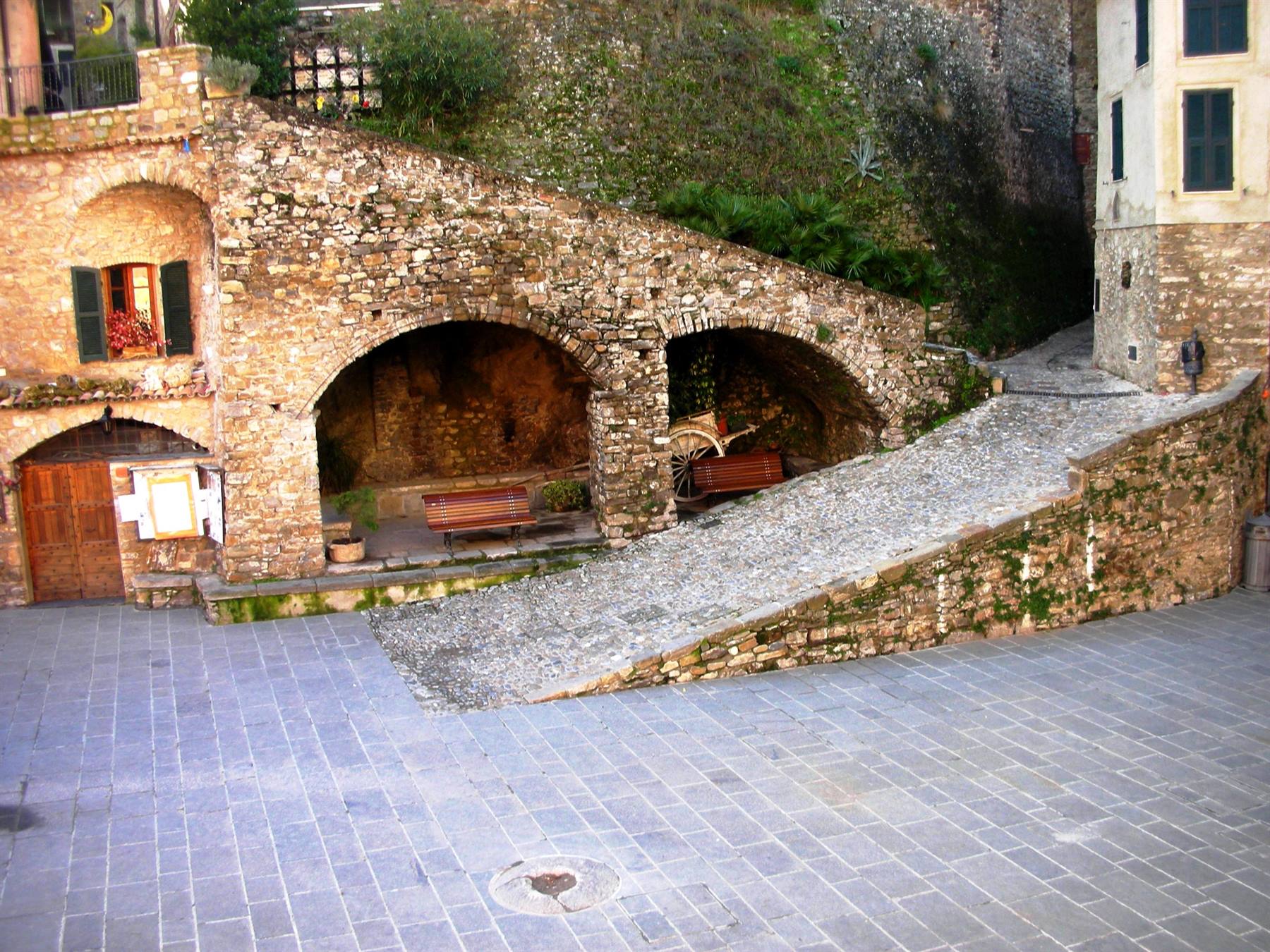 la piazza principale