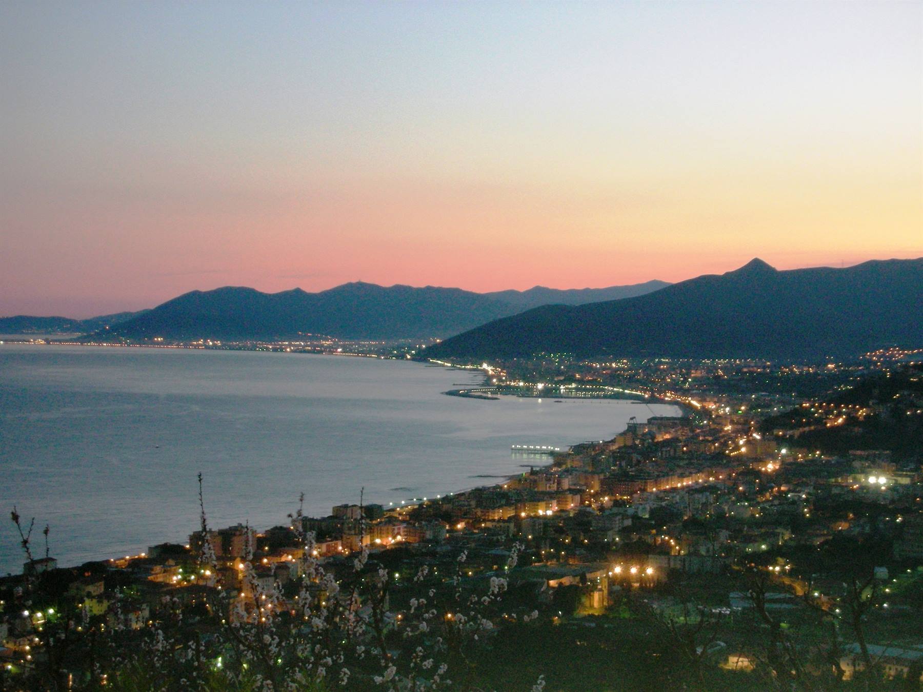 veduta sul golfo dal borgo
