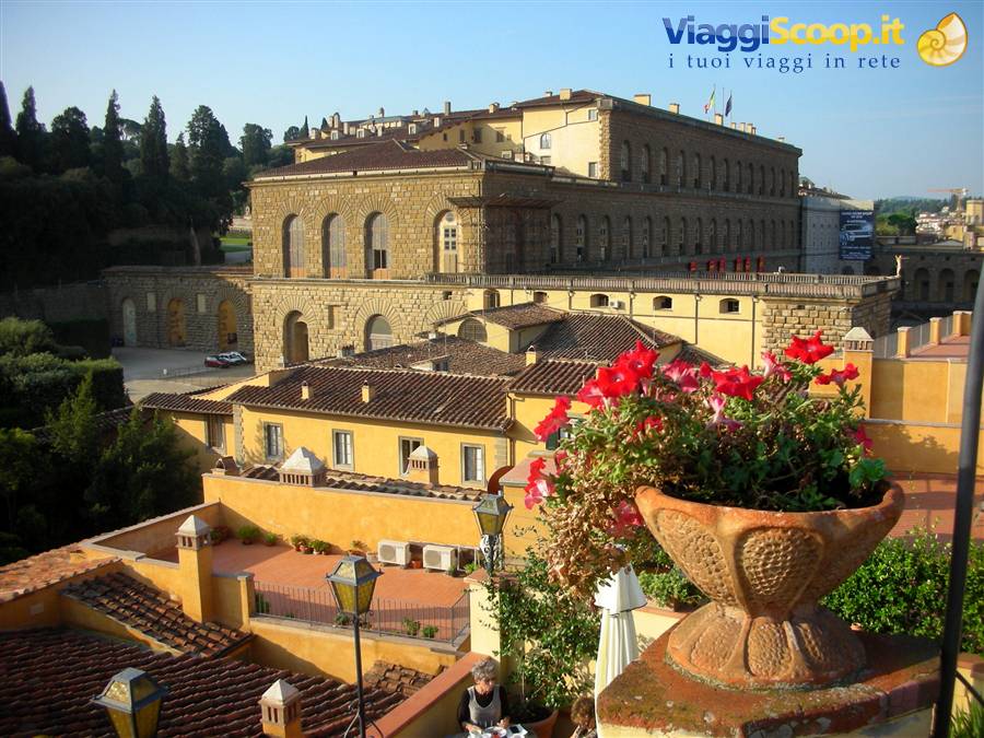 palazzo pitti dall'hotel