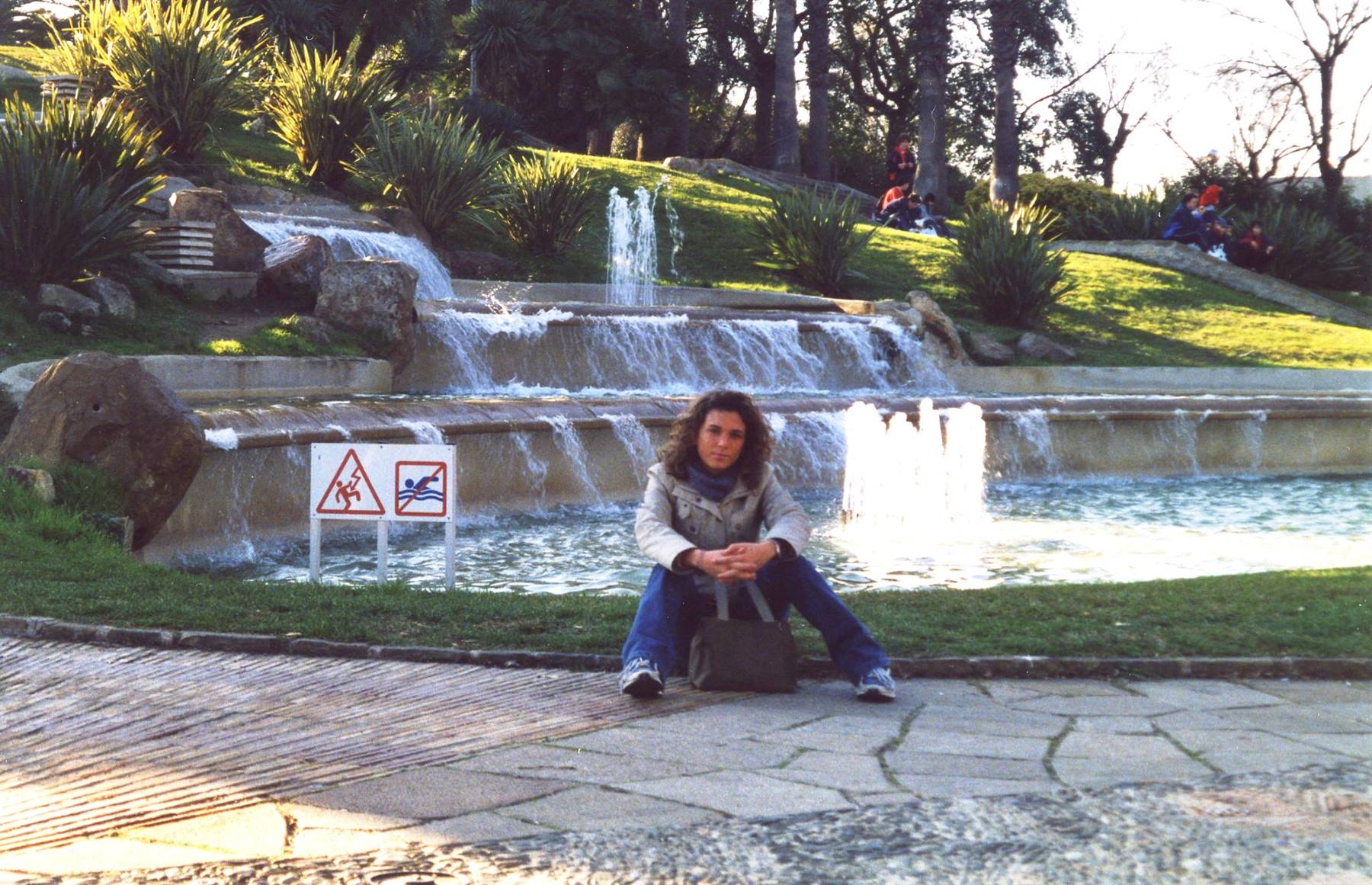 io nei giardini del montjuic