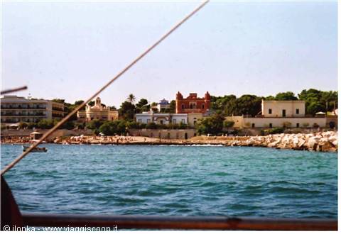 santa maria di leuca dal mare....