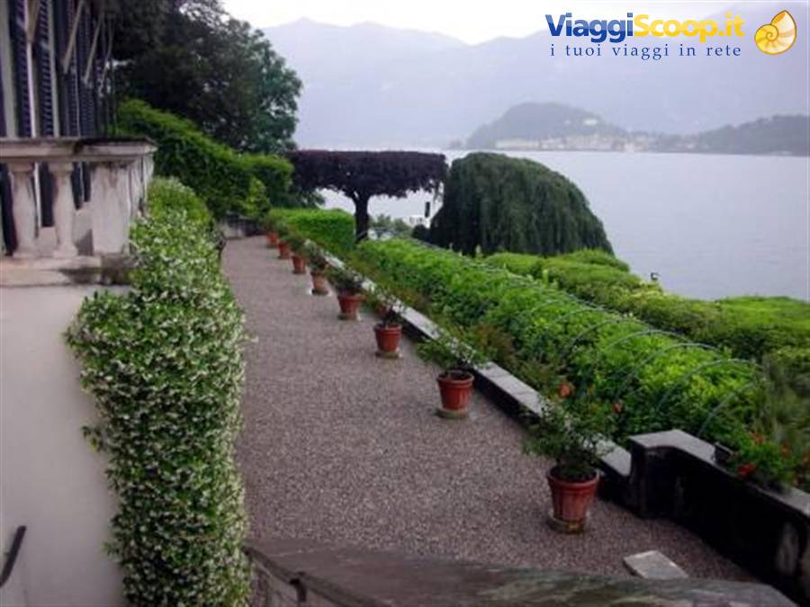 lago di como da villa carlotta