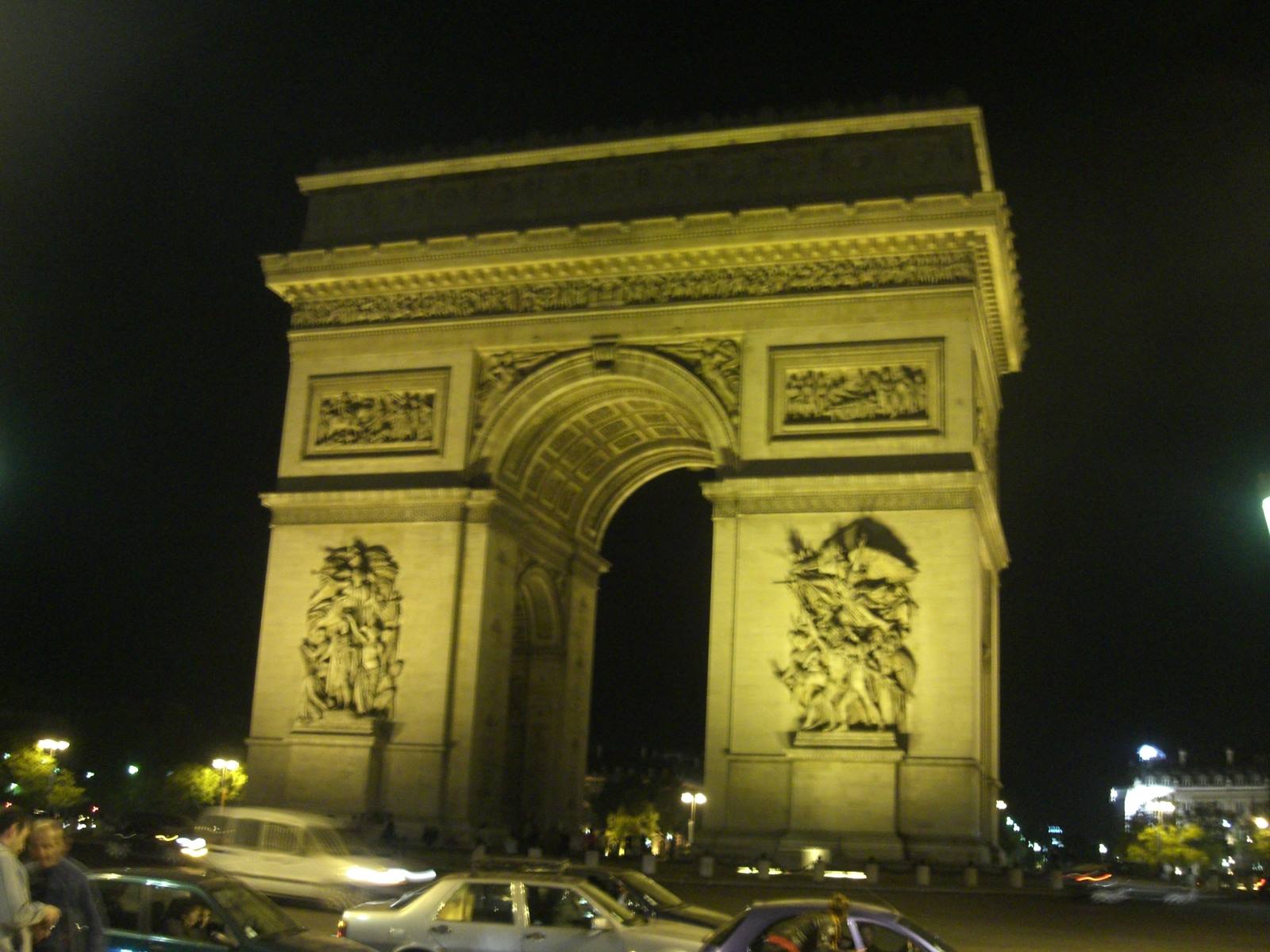 ARCO DI TRIONFO DI SERA