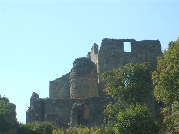 i resti dell'antica città di monterano
