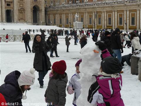 Festa grande in Piazza San Pietro