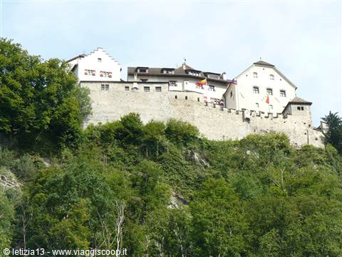 Vaduz - Vista sul Castello