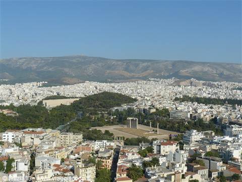 Atene - Panorama dall'Acropoli