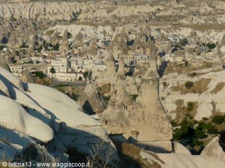 L'arrivo a Goreme