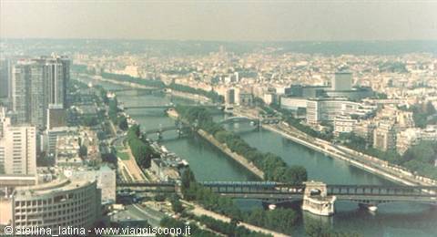 Paris, vista dalla Tour Eiffel