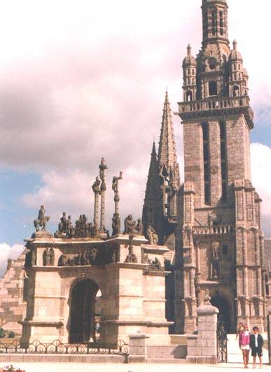 Pleyben, il calvario