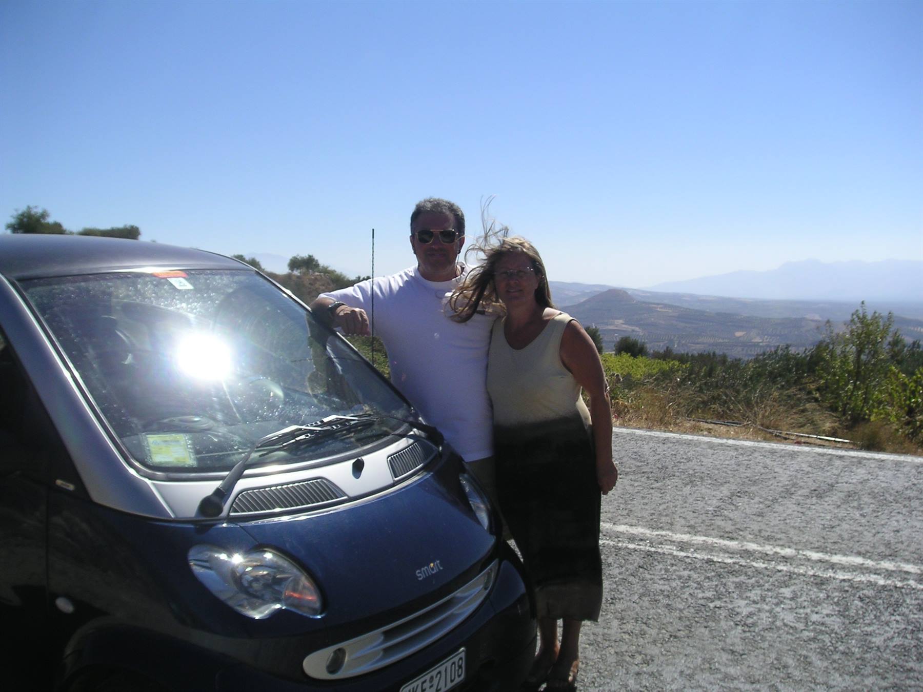 Verso Gortina con la Smart