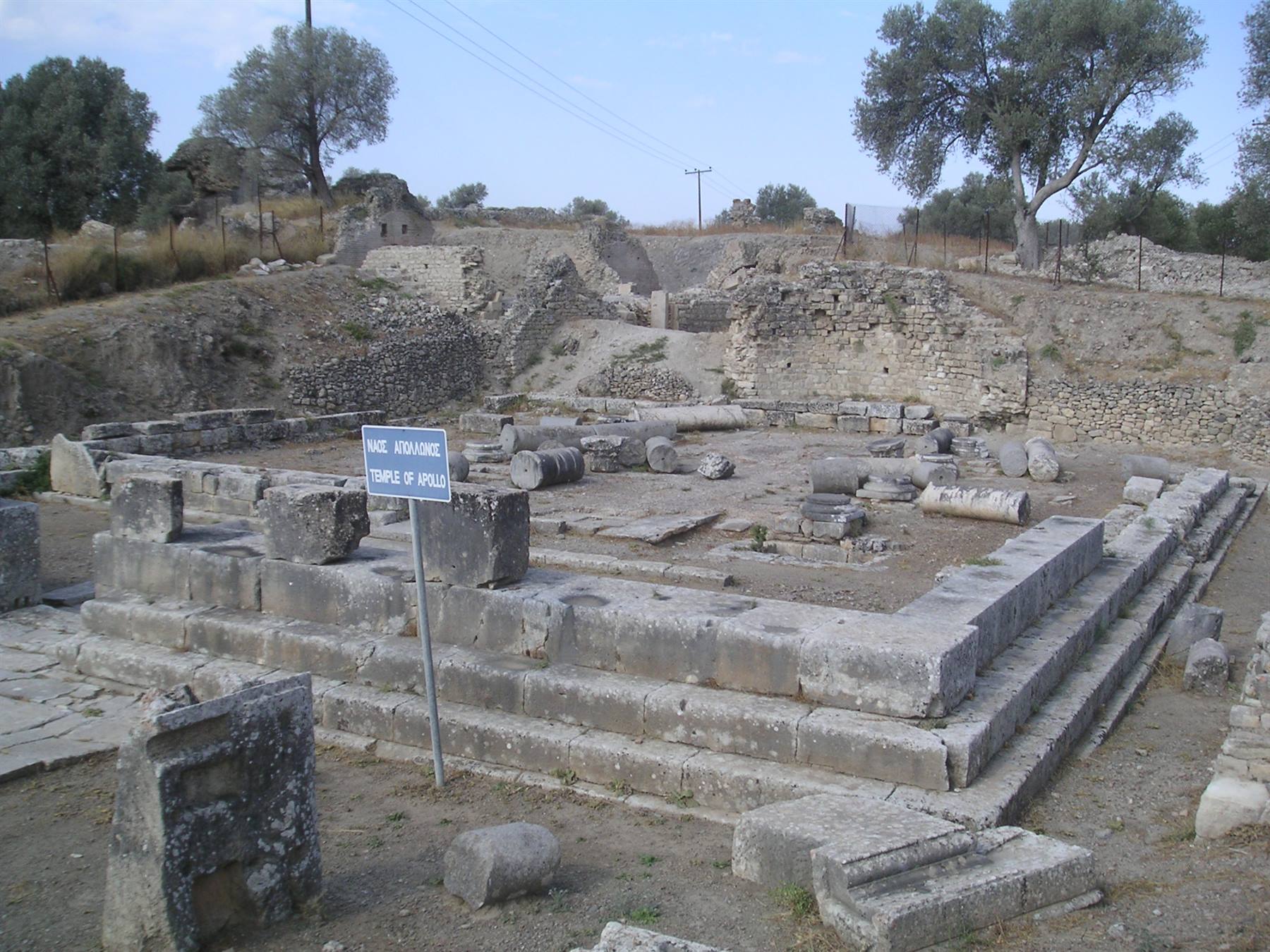 Gortina - Tempio di Apollo