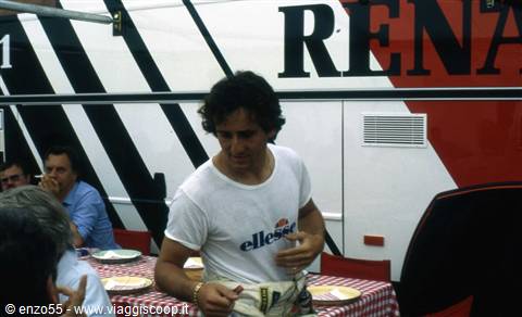 G.P. F.1 di Monaco Montecarlo 1982 - ALAIN PROST