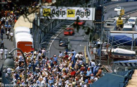 G.P. F.1 di Monaco Montecarlo 1982 - gare di contorno con BMW M1