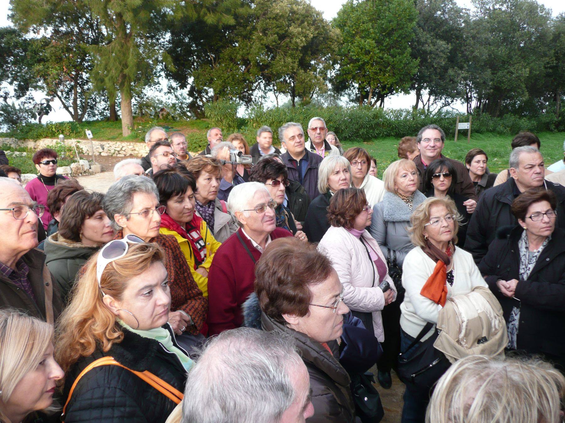CASTELLO  EURIALO - alcuni Soci di Archeoclub d'Italia sede di Ragusa