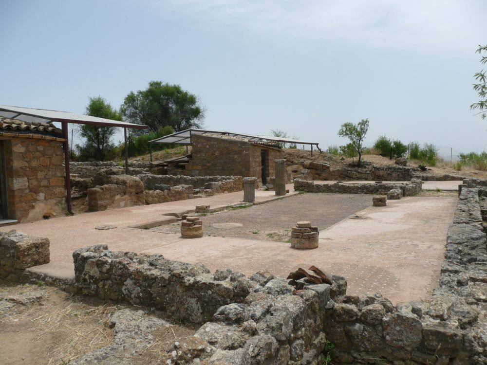 MORGANTINA casa del Ganimede