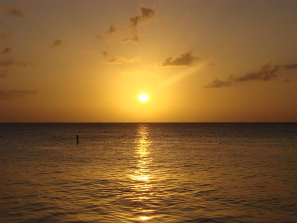 tramonto da Playa Aguadulce - Providencia