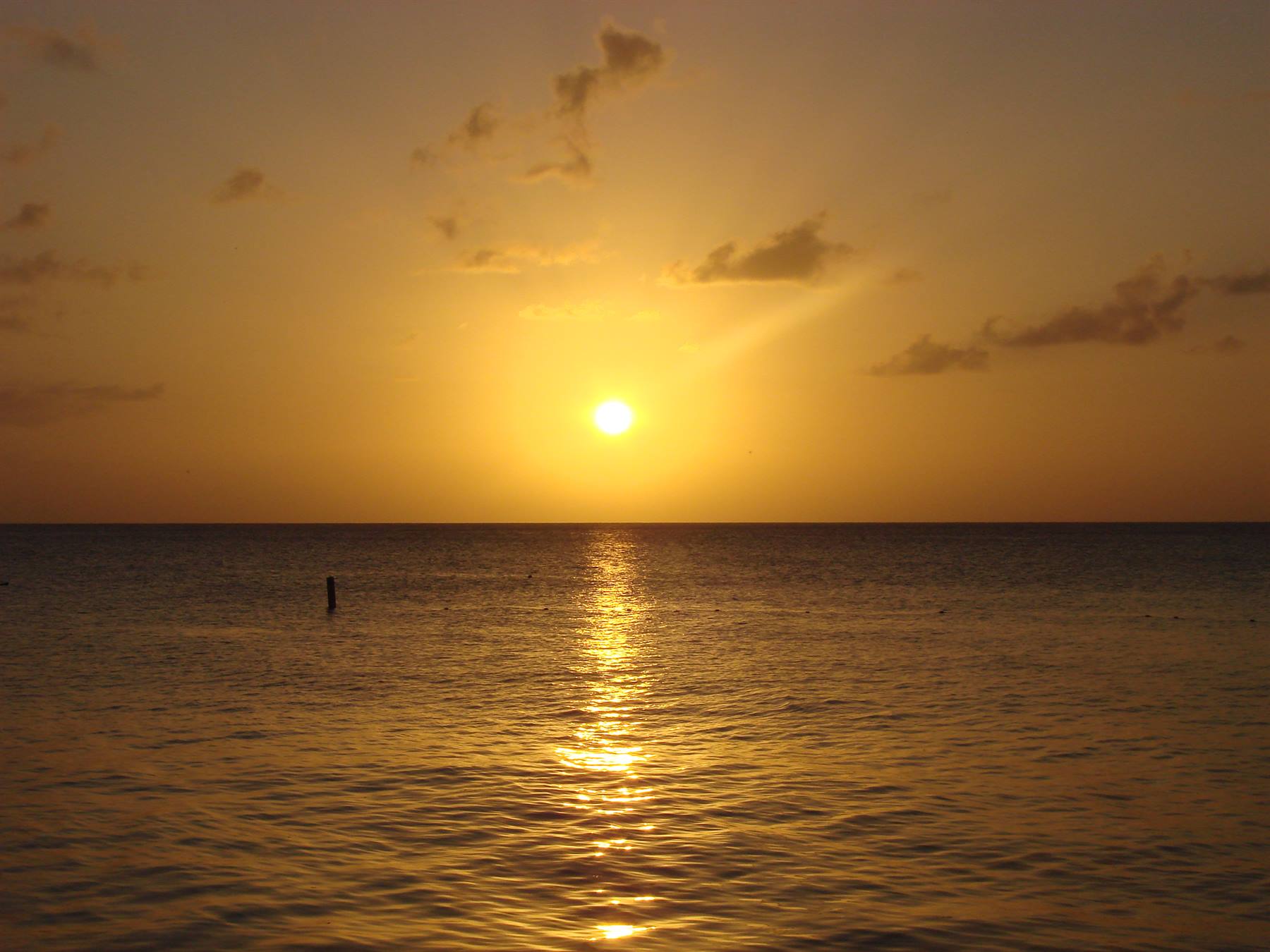 tramonto da Playa Aguadulce - Providencia