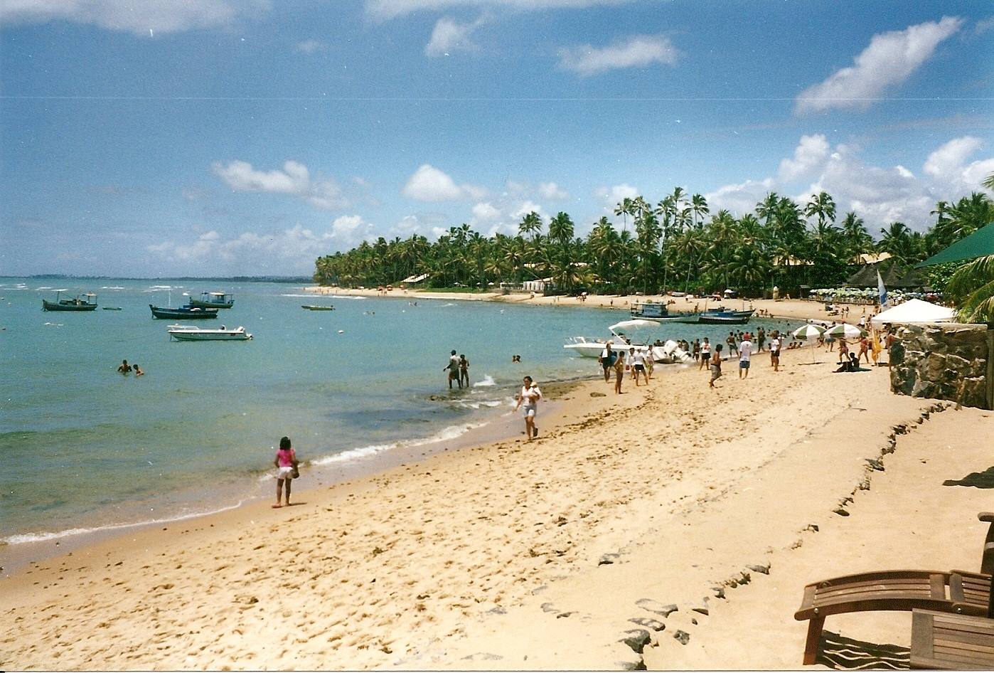 Spiaggia vicino a Bahia