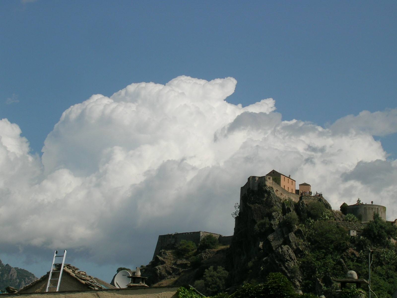 città vecchia di corte