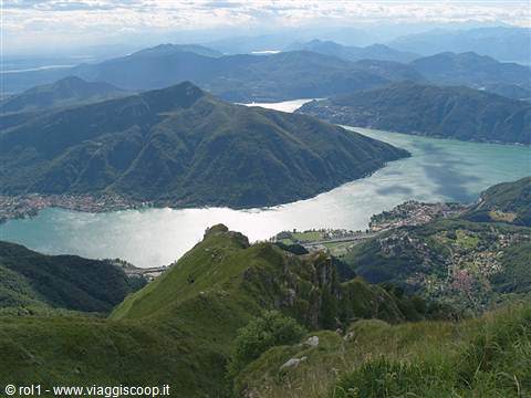 Vista sul lago