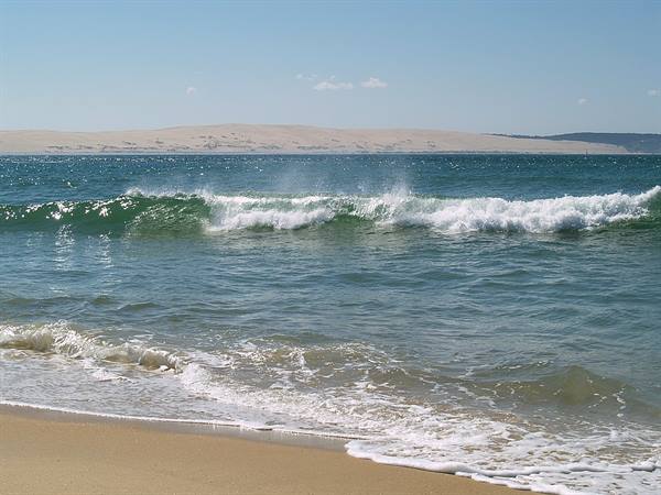 La Dune vista dalla penisola di Arcachon 2