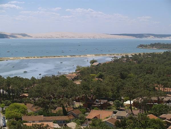 La Dune vista dal faro di Cap Ferret