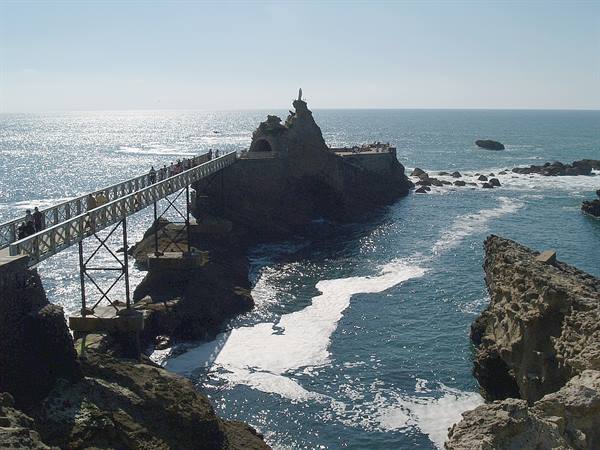 Biarritz - Rocher de la Vierge