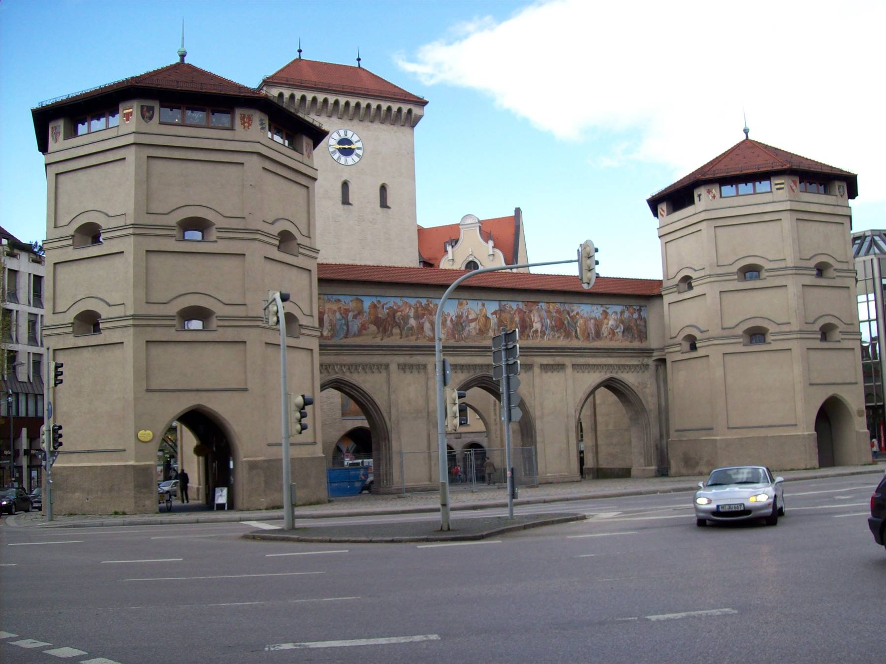 Porta d'entrata a Monaco