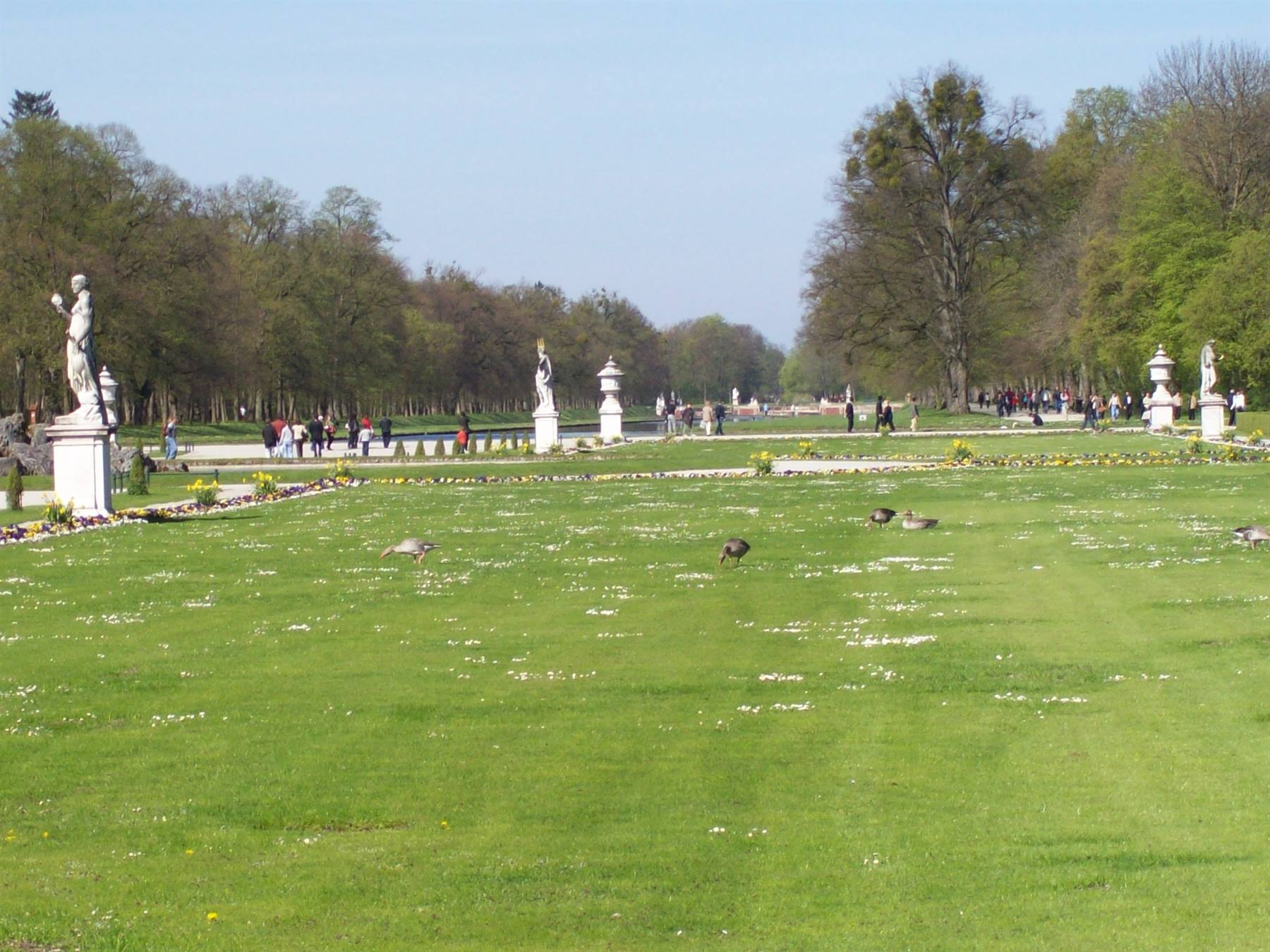 Parco del castello di Nymphenburg