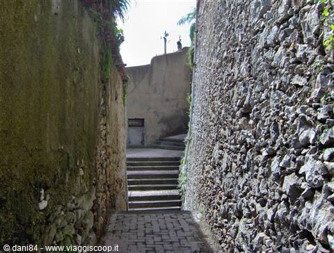 una strada antica a gallodoro