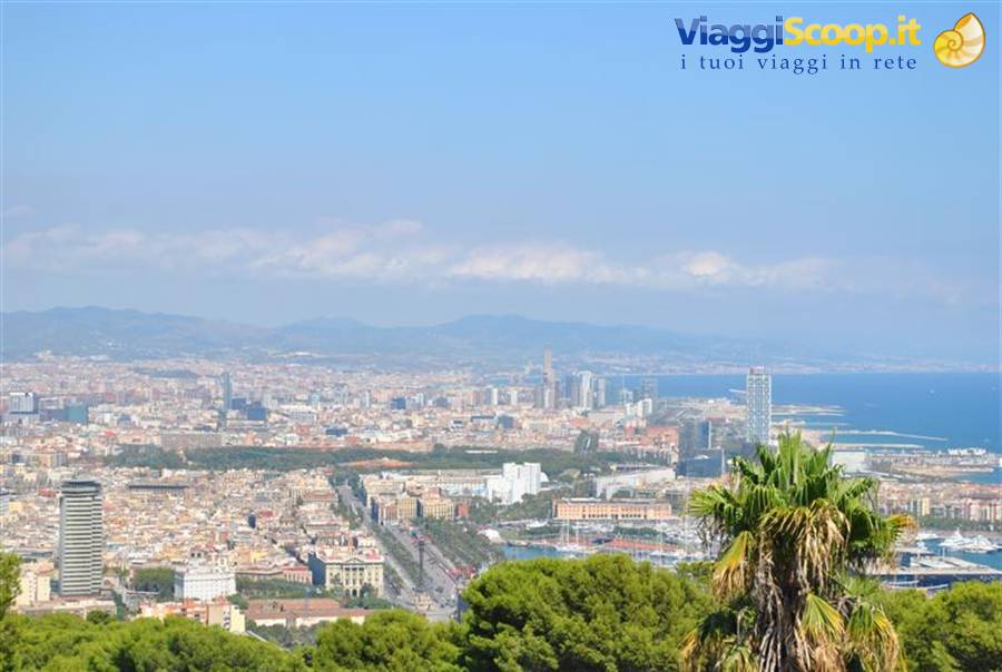 barcelona montjuìc panorama
