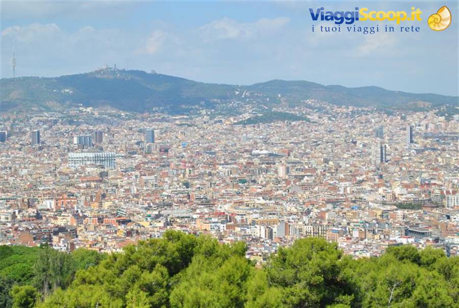 barcelona montjuìc panorama