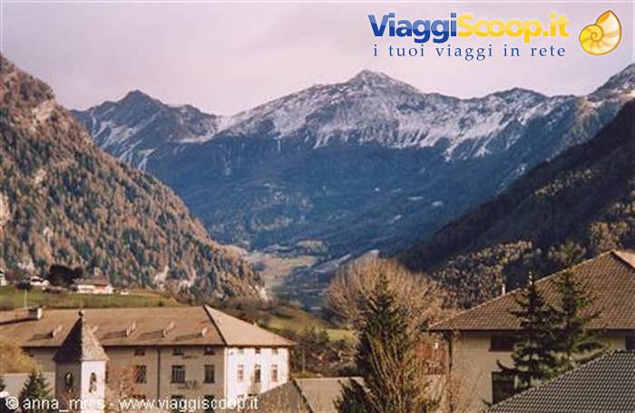 Vista dell'area intorno a Vipiteno