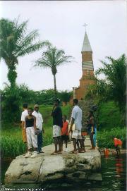 L'arrivo a Sainte Anne