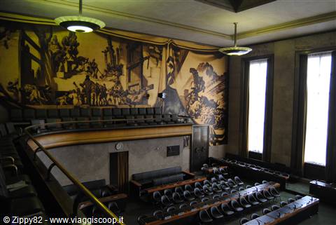 L'interno del palazzo dell'ONU